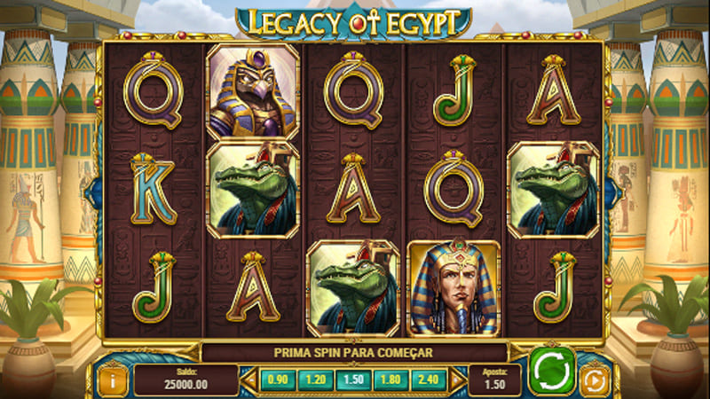 Legado de Egipto – A Realeza dos Slots Egípcios