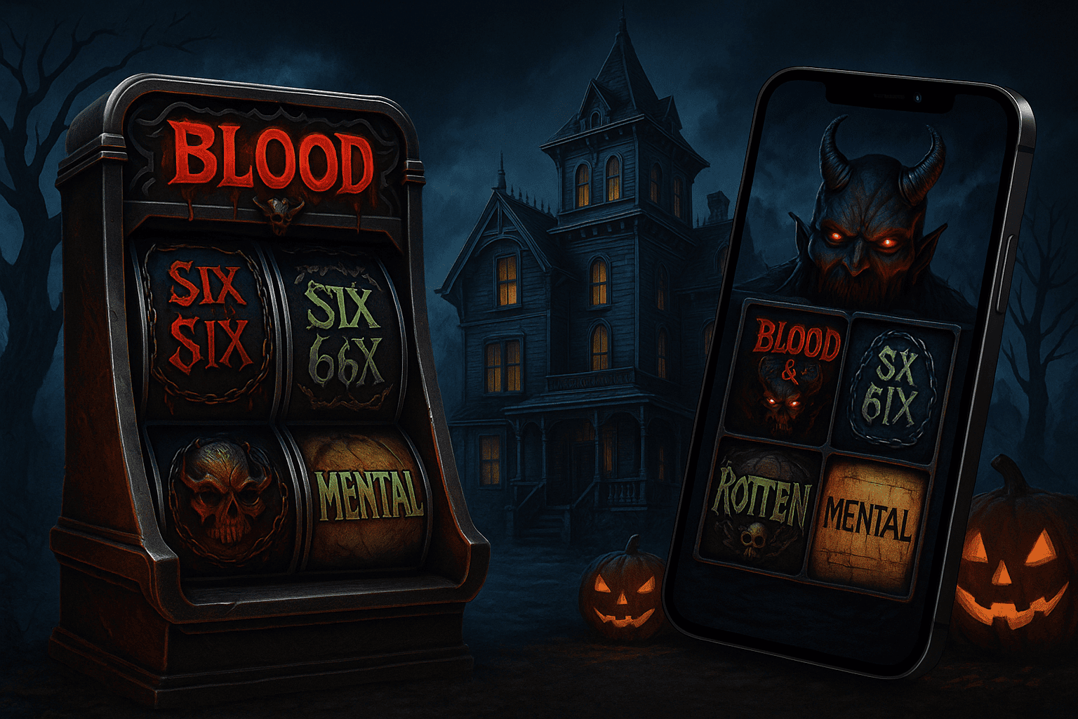 Slots de Terror Tema