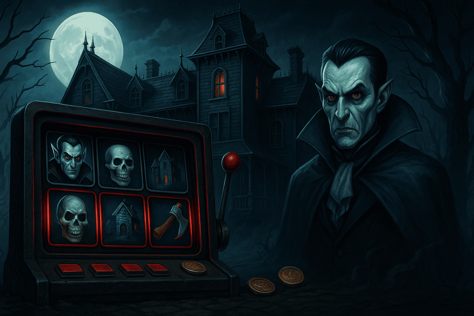 Ganhar em Caça-Níqueis de Terror