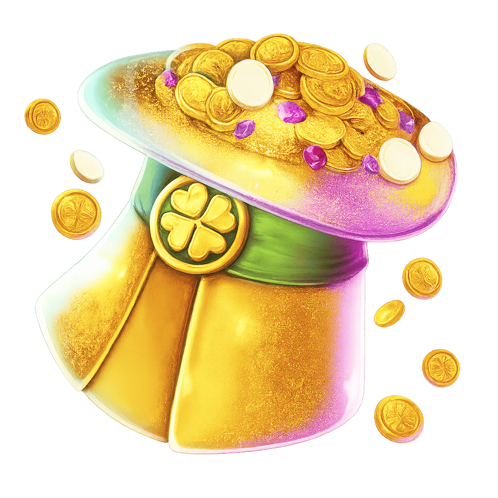 Chapéu Wild - Símbolo - Action Boost 3 Lucky Rainbows