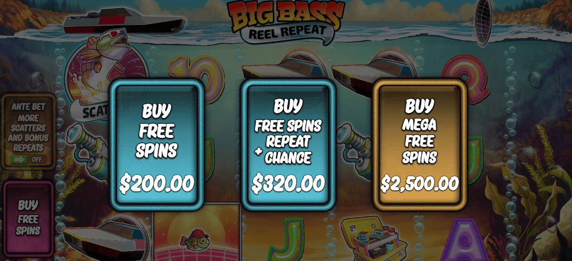 Opções de Controle e Configuração