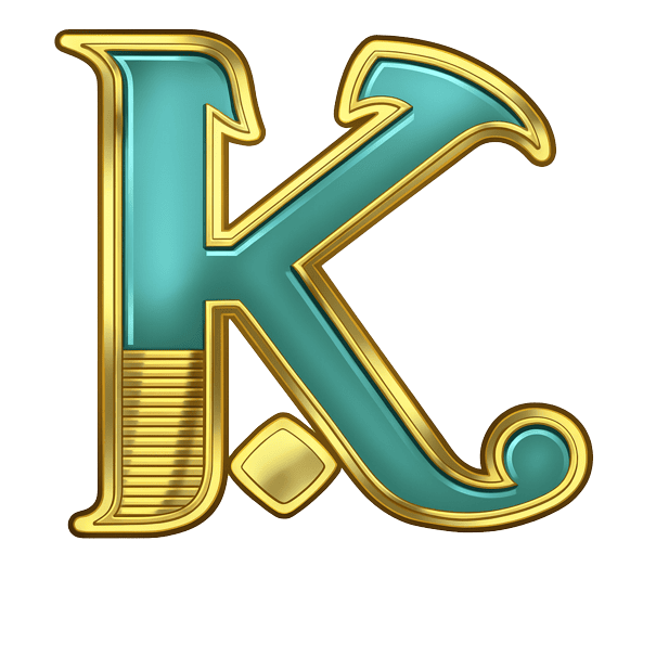 K - símbolo - Book of Dead