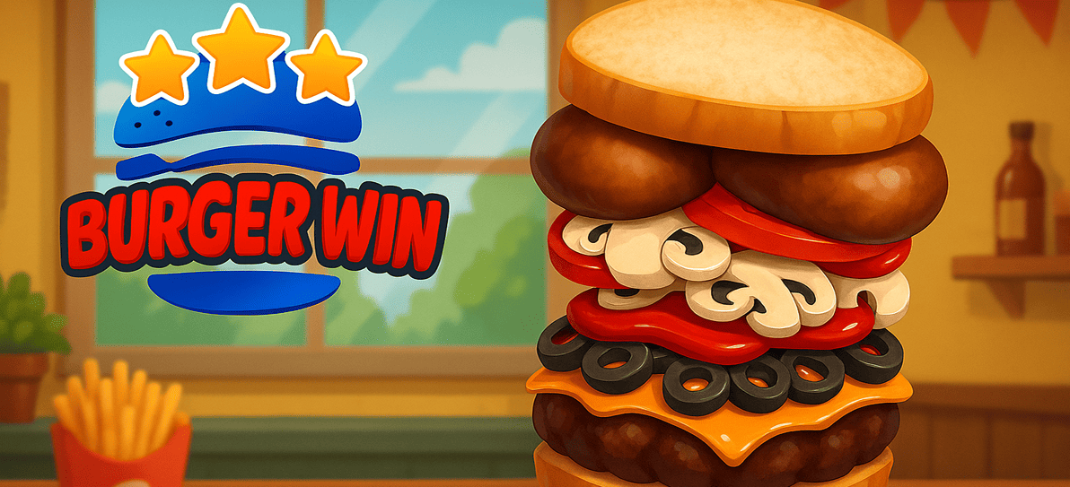 Análise do jogo Burger Win: Construa hambúrgueres e ganhe!-image