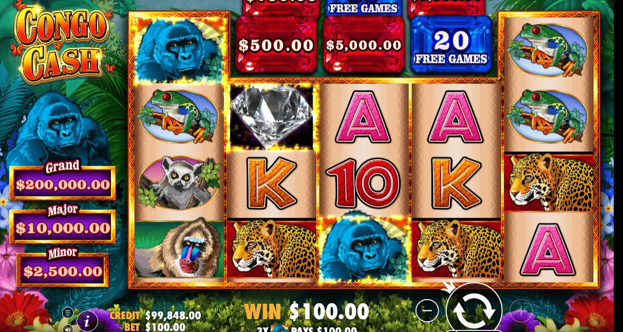 Congo Cash Slot
