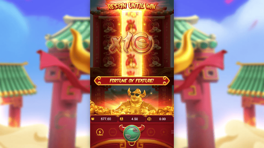 Especial de Multiplicador no Fortune Ox