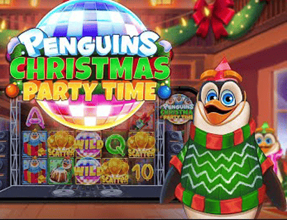 Penguins Christmas Party Time | Revisão y demo-image