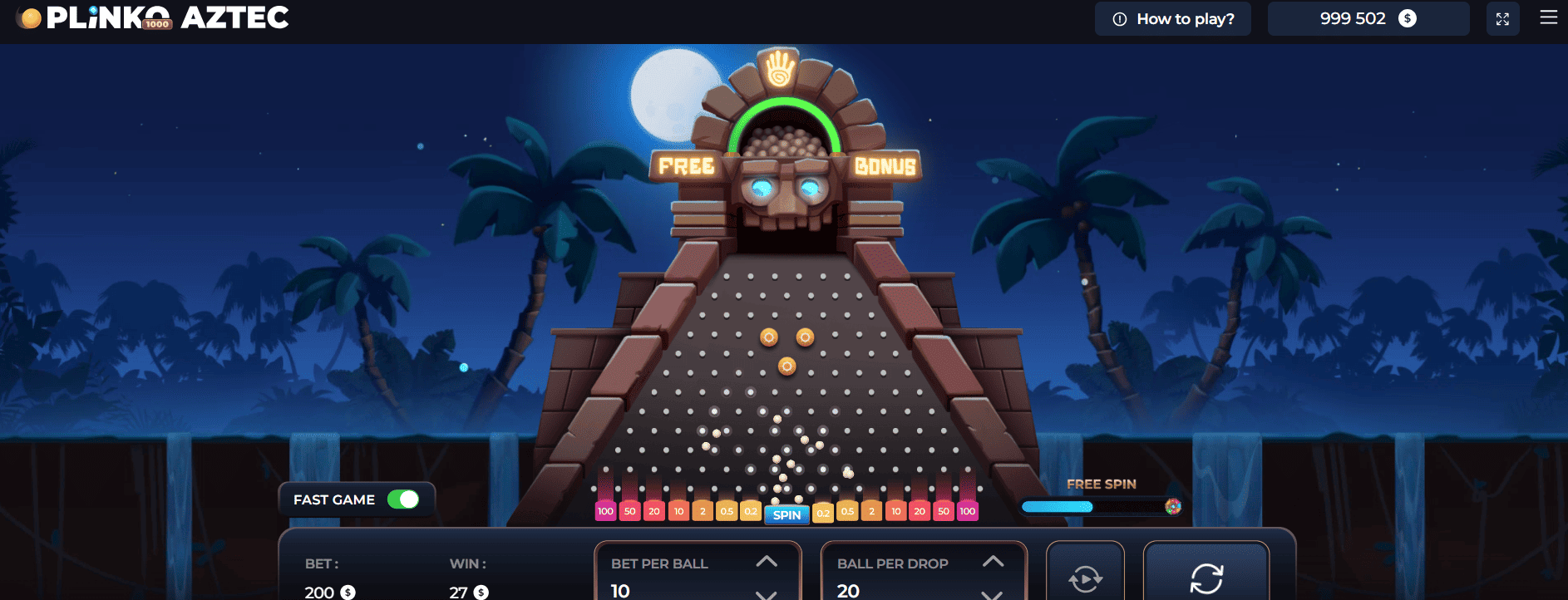Aztec Plinko