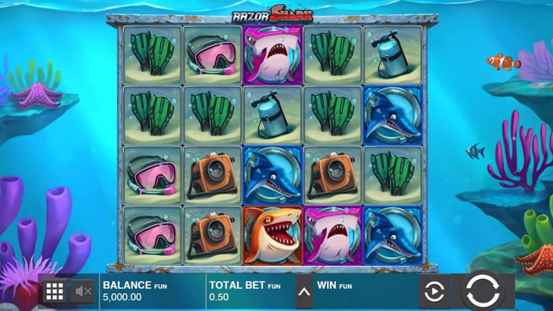 Razor Shark: Como funciona o jogo