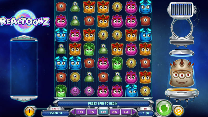 Reactoonz slot: Como funciona o caça-níquel