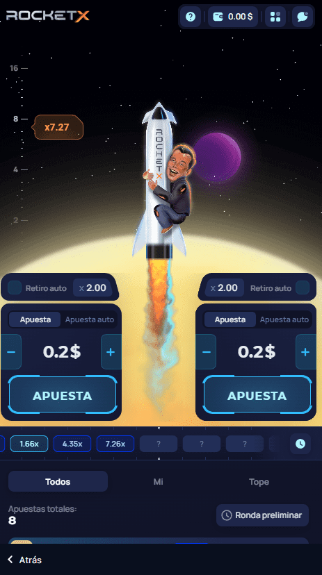 Rocket X  1win
