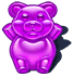 Ursinho de Goma Roxo - Símbolo - Sugar Rush