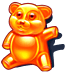Ursinho de Goma Laranja - Símbolo - Sugar Rush