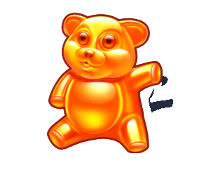 Ursinho de Goma Laranja - Símbolo - Sugar Rush