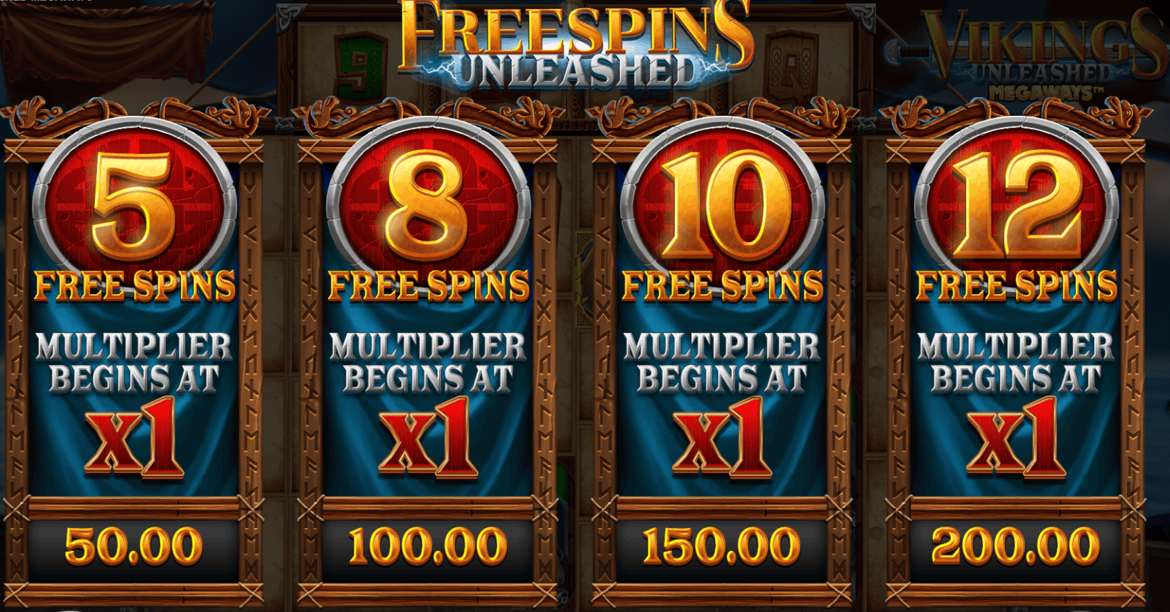 Freespins Unleashed - Compra de Bônus
