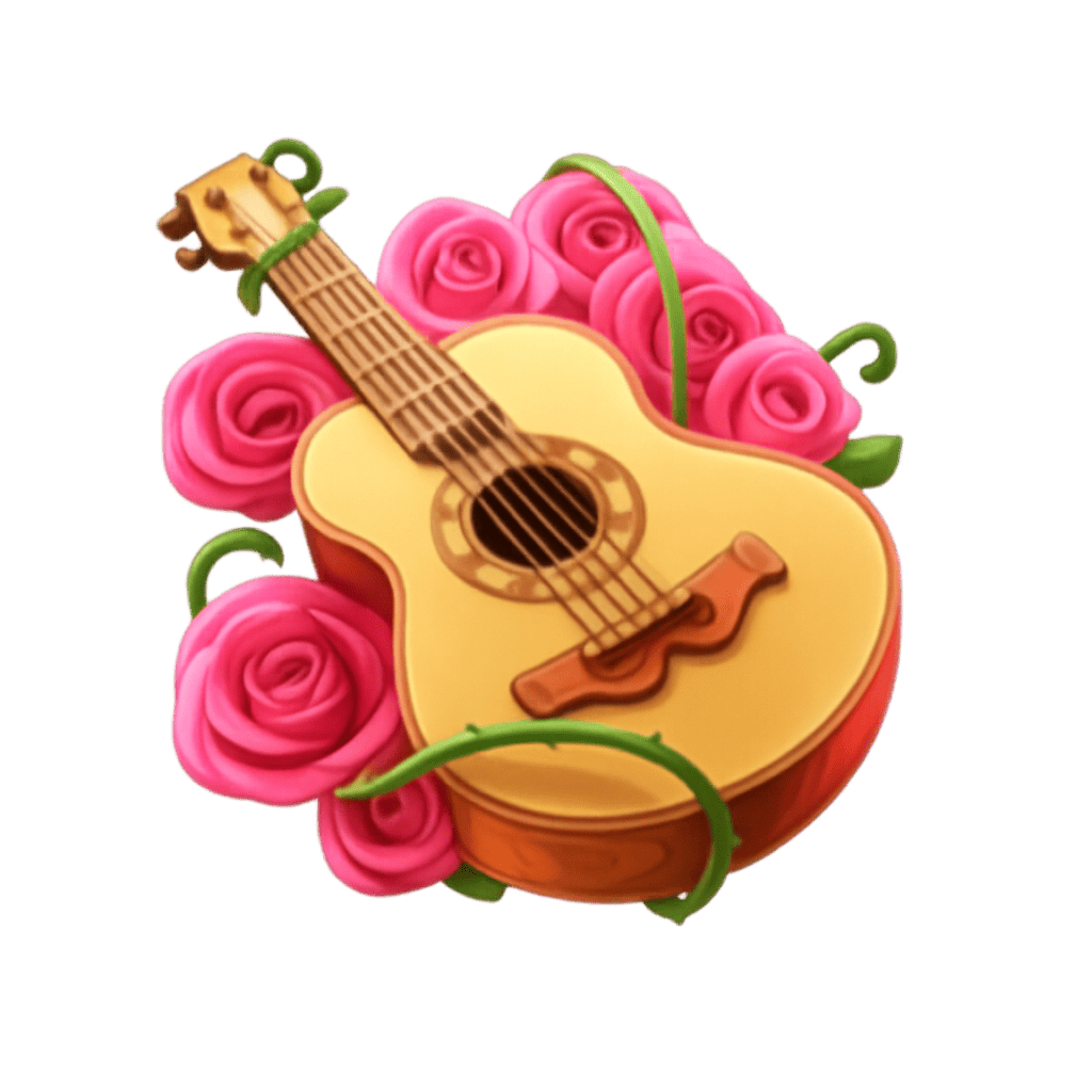 Guitarra Dourada