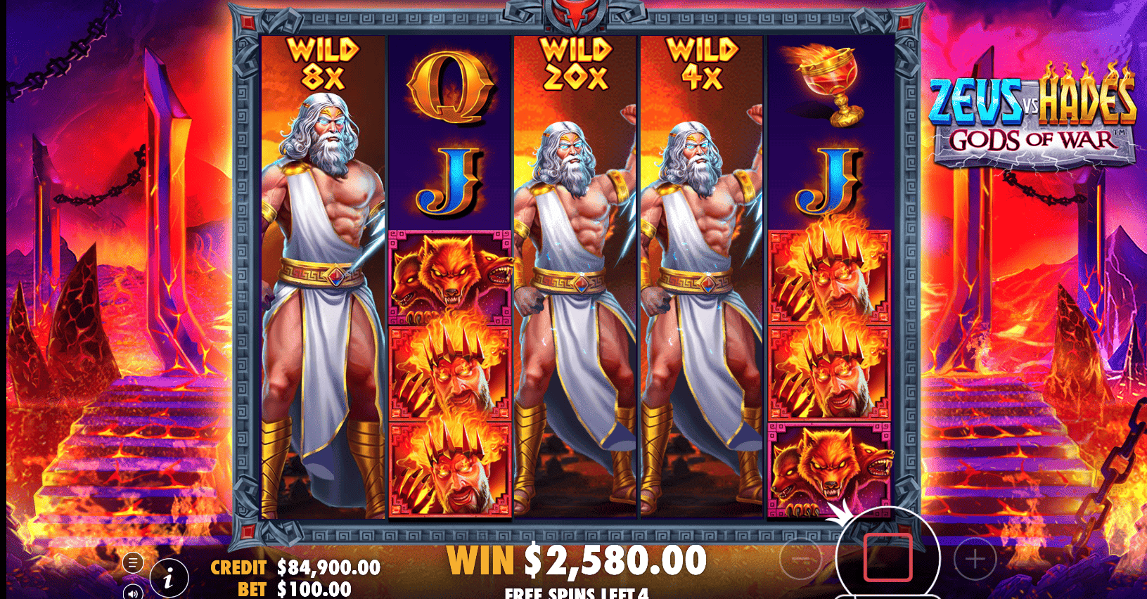 Zeus vs Hades Slot